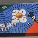 Soccer Fan Gear Set for 2026 World Tournament, Soccer Party Favors Kit with Flag,Scarf, Face Paint, Clapper, Horn&Glasses,Supporter Accessories for Game Day, Sports Event, Gift