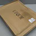 Men's Winter Down Coat Waterproof Heavyweight Hooded Parker Jacket for Men with Multi-Pockets (4X-Large, Black)