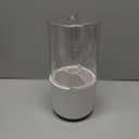 YOOLENS Toothbrush Holder with Cover 360 Rotating 4 Compartments Bathroom Toothpaste Electric Toothbrush Organizer, White