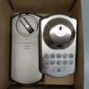 Veise VE012W Built-in WiFi Fingerprint Smart Lock, App Remote Control, Compatible with Alexa & Google Assistant, Keyless Entry for Front Door, Digital Keypad Deadbolt, Auto Lock, Satin Nickel