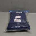 MIGOHI Warm Dog Winter Coat - Winter Dog Jacket, Reflective Windproof Fleece Vest with Leash Hole and Furry Collar (Large, Blue)