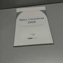 Wall Calendar 2026, 12 Months, 17" x 12" Large Wall Calendar 2026 with Hanger, Thick Paper and Spiral Binding, Vintage Arch Design.