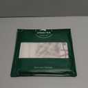 OTOSTAR Set of 4 Sky Blue Christmas Throw Pillow Covers 16x16 Inch Winter Xmas Decorative Pillow Case Cover for Sofa Living Room Holiday Decor (Sky Blue- Santa Claus and Couple Snowman)