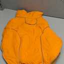 Lelepet Dog Coat Waterproof Dog Jacket Reflective Fleece Vest with Adjustable Buckle & Leash Hole Windproof Cold Weather Coats for Small Medium Large Dogs, Warm Hunting Vest, Orange, XL