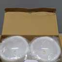 Homemory 4"x10" Solar Candles Outdoor Waterproof Dusk to Dawn, Sensor Large Outdoor Candles for Patio, Flickering Flameless Candles Battery Operated for Lanterns, Outside (2 Pcs, D4"xH10")