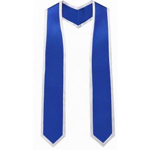 Unisex Adult Graduation Honor Stole Classic End With Trim 72" Long