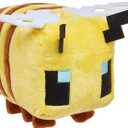 Mattel Minecraft Basic Plush Character Soft Dolls, Video Game-Inspired Collectible Toy Gifts for Kids & Fans Ages 3 Years Old & Up (8-inch)