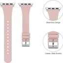 Sport Band Compatible with Apple Watch Bands 42mm 41mm 40mm 38mm, Soft Silicone Wristbands Strap with Classic Clasp for iWatch Series 10 9 SE 8 7 6 5 4 3 2 1 for Women Men, 10 Pack