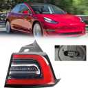 Dasbecan Right Tail Light Compatible With 17-23 Tesla Model 3 1077398-00-G