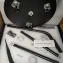 Lightweight Under Car Inspection Mirror with Adjustable Angle - Improves Safety When Inspecting Shelves, Corners and Under Flammable Materials