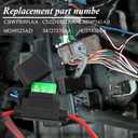 RYANSTAR RACING Fuel Pump Relay Wiring Harness Kit Compatible with Chrysler Town & Country 2011 Dodge Durango 2011-2013 Dodge Grand Caravan 2011 Replaces CBWPR091AA 68269523AD 04727370AA 4727370AA