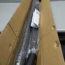 Tension Curtain Rod 51-165In(4.25-13.75Ft), Extra Long Outdoor Curtain Rod No Drilling for Window or Bathroom Patio, Adjustable Spring Shower Rod, Easy to Install Never Rust, Rod Diameter 1.26In-Black