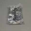 2 x 3-Character Clip, Hook, Plastic Soaked Seamless Socks, Pants,Pantyhose, Strong Hook, Clothesline Clip, Black, 10 Pieces per Sale