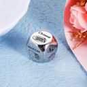 3 x Valentines Day Gifts for Him Her Couple Gifts Date Night Gifts for Boyfriend Girlfriend Food Decider 11th Anniversary Steel Gifts for Husband Wife Wedding Bridal Shower Bridesmaid Birthday Gifts