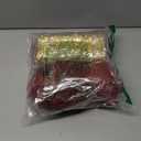 Preboun 26 Pcs Thanksgiving Table Decorations Includes 12 Cheesecloth Napkins 2 Terracotta Table Runner 12 Gold Metal Napkin Rings Bulk Rustic Wedding Thanksgiving Party Decoration Home (Leaf)