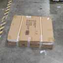 Ball & Cast 5 Pieces Folding Extendable Dining Table Set with 4 Chairs for 4 Peoples,55'' Drop Leaf Wood Kitchen Table Set w/Storage and 6 Wheels, Easy to Assemble, for Small Space, Brown+Gray