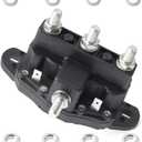 118246 Dual-Polarity Reversing Solenoid 12v with Silver/Bronze Alloy Posts Replacement for Lippert for Keystone RV Hydraulic Leveling Systems and Slide-Outs 214-1231-A61-06, 241-1231-A61