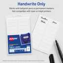 Avery No-Iron Fabric Labels, 1/2" x 1-3/4", Washer and Dryer-Safe Waterproof Labels, Non-Printable, 180 Total (40721)