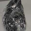 Extra Long Bungee Cords with Hooks - Large Heavy Duty Outdoor Black Bungie Straps Set of 6 Pieces 72 Inch 6 Ft