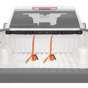 Adjustable Motorcycle Tie-Down Rack forFull Size Pickups,Adjustable Width from 54" to 86.7"Suitable for 2 Motorcycles