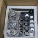 Ring Bending Tool & Ring Sizer Measuring Tool Professional Jewelry Ring Adjuster for Tight or Loose Rings Black Metal Ring Resizer Kit for Women Men Ring Size Adjuster Tool Precise Measurement HH-B05N