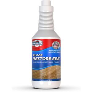Cleaneez Ultimate Floor Restorer & Polish  Revitalize, Protect, Shine Wood, Laminate, Vinyl, Bamboo, Slate, Terracotta & More (1 Bottle)