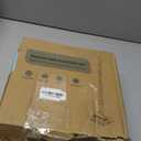 Broom with Dustpan Combo Set 54" Long Handle Adjustable Length Stainless Steel Broomstick Standing Dust Pan and Broom Set for Office Home Kitchen Lobby Floor Cleaning (Red and Black)