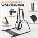 Neck Stretcher Hammock with Stand for Neck Decompression, Cervical Traction Device Stand Steel Heavy Duty, Neck Decompressor Neck Stretching Strap with Stand or Frame for Neck Tension Relief