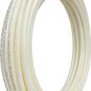 SharkBite 1/2 Inch x 100 Feet White PEX-A, Made in the USA, Flexible Water Pipe Tubing for Plumbing, UA60W100