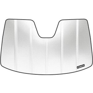 Windshield Sun Shade for Mazda 3 2019-2024. Reflective Aluminum Film Front Window Sunshade - BLAZBLOCK (Shiny Silver (Classic))