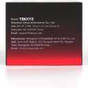 7 x TEKXYZ Reflex Ball with Counter App & Online Community, 2 Difficulty Levels Boxing Ball with Headband, Perfect for Reaction, Agility, Punching Speed, Fight Skill & Hand Eye Coordination Training (Black/Red)