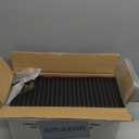 25 Pack Maxtek Standard 14mm Black Single Disc DVD Cases with Outer Clear Sleeve