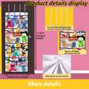 stuffed animal storage,The solution you have been looking for,stuff animal organizer,Holds a lot,toy storage,Way better than the ceiling hammocks,over the door,stuffy storage,White+Black