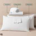 NON Sticky cotton Premium Fitted Cot Sheets, 4 Piece Egyptian Cotton Sheet Set, 8" Deep Pocket Fits Narrow Twin, RV Bunk, Guest Beds, Army Camping Cots, Trifold Mattress 30" X 75", White Solid