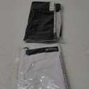 MixMatchy Women's Strapless Tube Tops Basic Bandeau Crop Sleeveless Backless Casual Sexy Going Out Tops Summer 2025 2 Pcs XL, Black and White