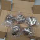 atgestore DG94-02141A DG94-02141C Stove Knob Replacement for Samsung Stove Parts NX58M6630SS/AA NX58M6630SG/AA Samsung Assembly Gas Range Knobs Oven Knobs Cooktop Burner Control Knobs 5 Pcs