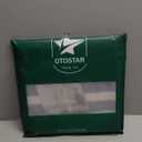 OTOSTAR Set of 4 Waterproof Throw Pillow Covers 20x20 Inch Farmhouse Geometric Square Pillow Cases for Couch Patio Furniture Balcony Garden Outdoor Decoration（Geometry70-Grey）