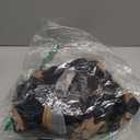 Verdusa Women's Floral Mesh Maxi Dresses Elegant Formal Long Sleeve Spring Wedding Guest Dress Cocktail (Medium, Black)