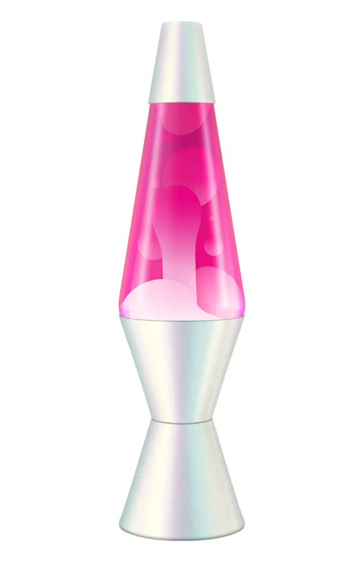 14.5" Lava Lamp Opalescent Pearl