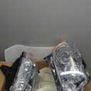 Headlights Assembly Replacement For Jeep Grand Cherokee 2011 2012 2013, Chrome With Amber Reflector