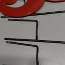 FORUP Joy Christmas Decorations  3 Pcs Metal Garden Stakes for Outdoor Lawn Yard Decor