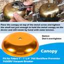 For Febco 765-1 Repair Kit, 765 1" & 1-1/4" Model, 905-212 Bonnet Poppet Repair Kit & 905-052 Check Valve Assembly & Canopy for Febco 765-1 inch & 1-1/4 inch Backflow Preventer and Vacuum Breaker