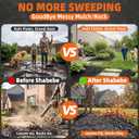 Mulch Glue – 2 Gallon: Saves $70 & Covers 2X More Area. Pet-Safe Rock Glue for Landscaping, Super Stick Adhesive for Rubber Mulch, Wood Chips, Pea Gravel & Small Rocks – Ideal for Landscaping