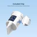 GLACIER FRESH WR17X33825 Bypass Filter Plug Compatible with GE XWFE Refrigerators with RFID Chip, Replaces AP6989494, WR17X30044, PD00064213, PS16217315, EAP16217315