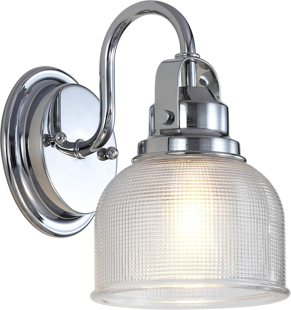 JONATHAN Y Virginia 1-Light Bath Vanity Light 5.75", Chrome
