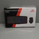 Redragon S101M-KS Gaming Keyboard and Mouse Wireless with Tri-Mode, RGB Keyboard and 4800 DPI Gaming Mouse, 10 Independent Multimedia Keys for Wins, PC, Computer, Wireless S101 Ideal for Gamer (Black-New)