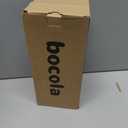 bocola Cemetery Vase with Metal Spike -Headstones Flower Holder with Drainage Hole for Artificial Flowers- Grave Decorations Memorials Sympathy for Loss of Loved Ones (Black Granite)