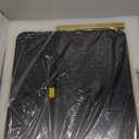 FENNIO Vanity Mirror with Lights - 15"x12.6" LED Lighted Makeup Mirror, Large Makeup Mirror with Lights, Touch Screen with 3-Color Lighting, Dimmable, for Vanity Desk Tabletop, Bedroom Gold