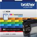 Brother Genuine LC404BKYield Black INKvestment Tank Ink Cartridge Page Yield 750
