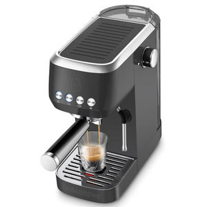 CASABREWS 3700 Essential Espresso Machine 20 Bar, Stainless Steel Cappuccino & Latte Machine with Steam Frother for Home, 43.9oz Water Tank, Coffee Gift for Women & Men, Silver